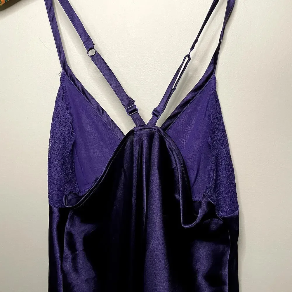 APT 9 Womens Baby Doll Lace Slip/Chemise‎ Slip Lingerie Camisole Size Lg - Picture 3 of 7